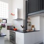 Dehavilland Studios, East London | Double height gallery over new kitchen | Interior Designers